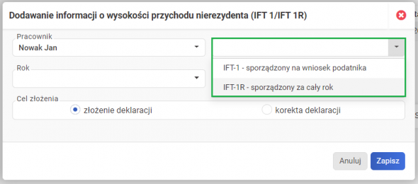 Rozliczenie cudzoziemca jak wybrać IFT 1 a IFT 1R?